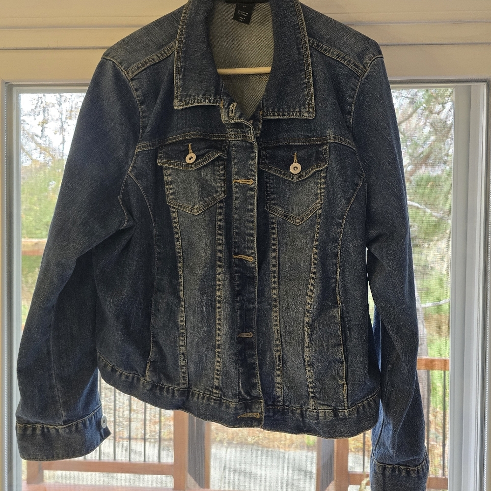 Lane Bryant Size 16 Jean Jacket